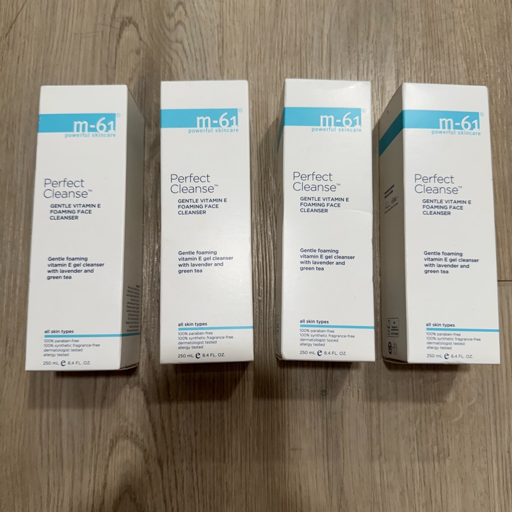 M-61 powerful skincare perfect cleanse bundle